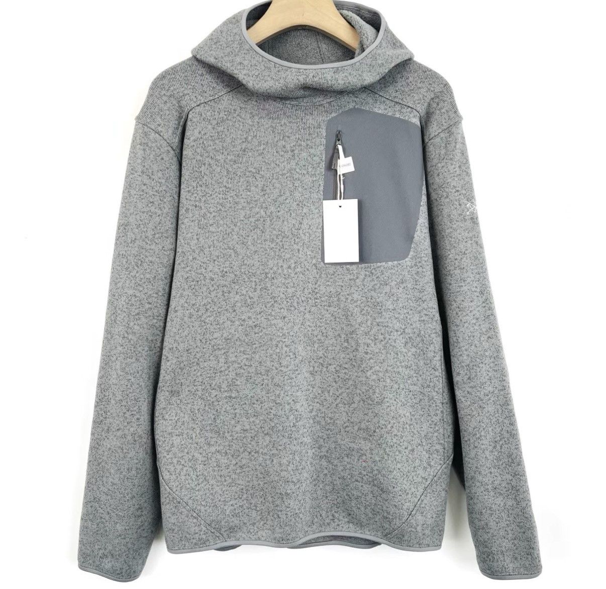 Arc'teryx Arctery Color Block Pocket Loose Casual Fleece Hoodie K12 Size US L / EU 52-54 / 3 - 1 Thumbnail