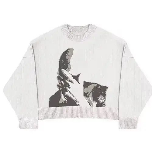 Aran Isles Knitwear Inspired New Unisex Frank Ocean High Quality Knit Sweater Size US XL / EU 56 / 4 - 2 Thumbnail