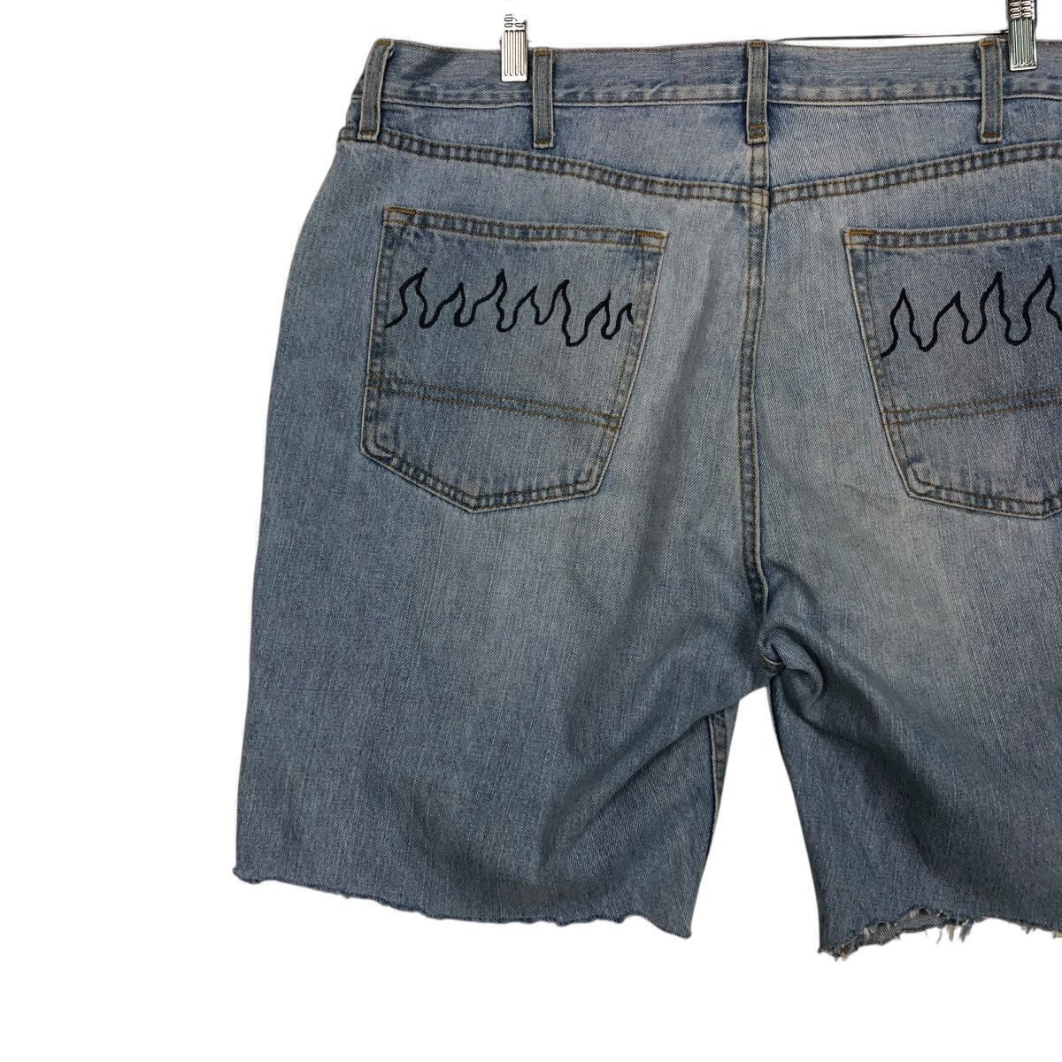 Vintage 🔥VINTAGE BIKER SHORT DENIM PANTS ARIZONA SKELETON DESIGN Size US 38 / EU 54 - 12 Thumbnail