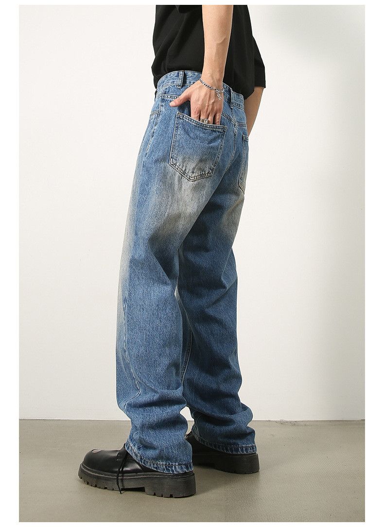 Japanese Brand × Jean Men's vintage distressed jeans with pocket design Size US 32 / EU 48 - 5 Thumbnail