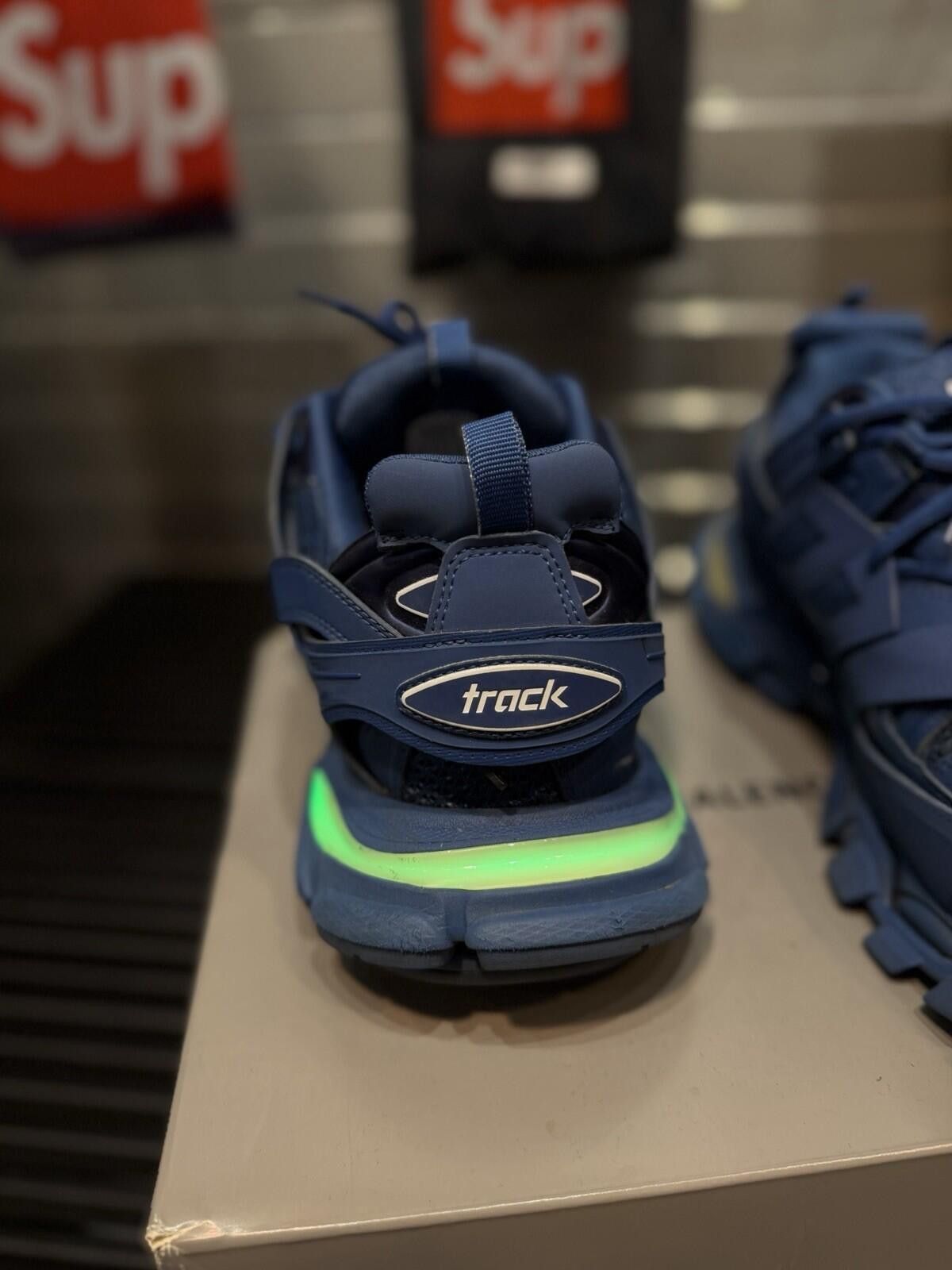Balenciaga Size 45EU/12US - Balenciaga Track LED Blue $1150 Size US 12 / EU 45 - 10 Thumbnail