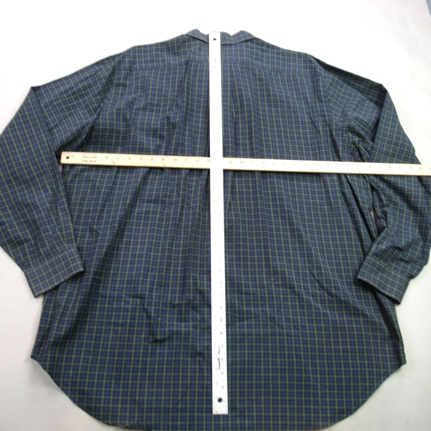 Polo Ralph Lauren Ralph Lauren Shirt Mens 2XLT Long Sleeve Lightweight Button Front Classic Plaid Shirt Size US XXL / EU 58 / 5 - 6 Thumbnail