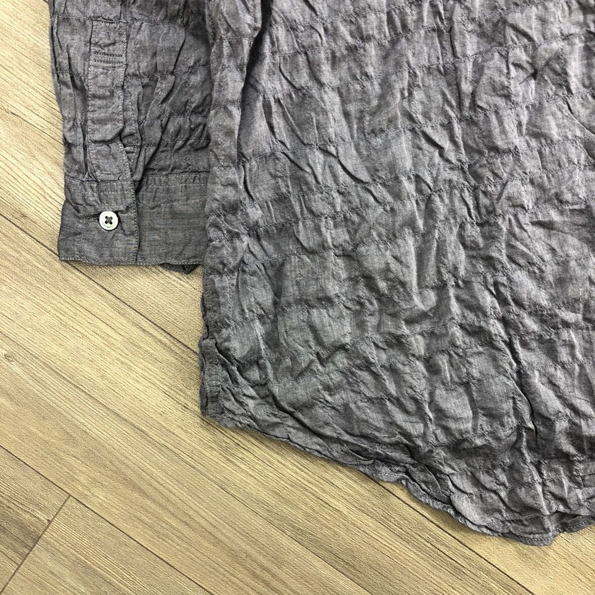Designer × Issey Miyake × Mademoiselle Non Non Vintage Mademoiselle Non Non Designer Blouse Button Up Size M / US 6-8 / IT 42-44 - 8 Thumbnail