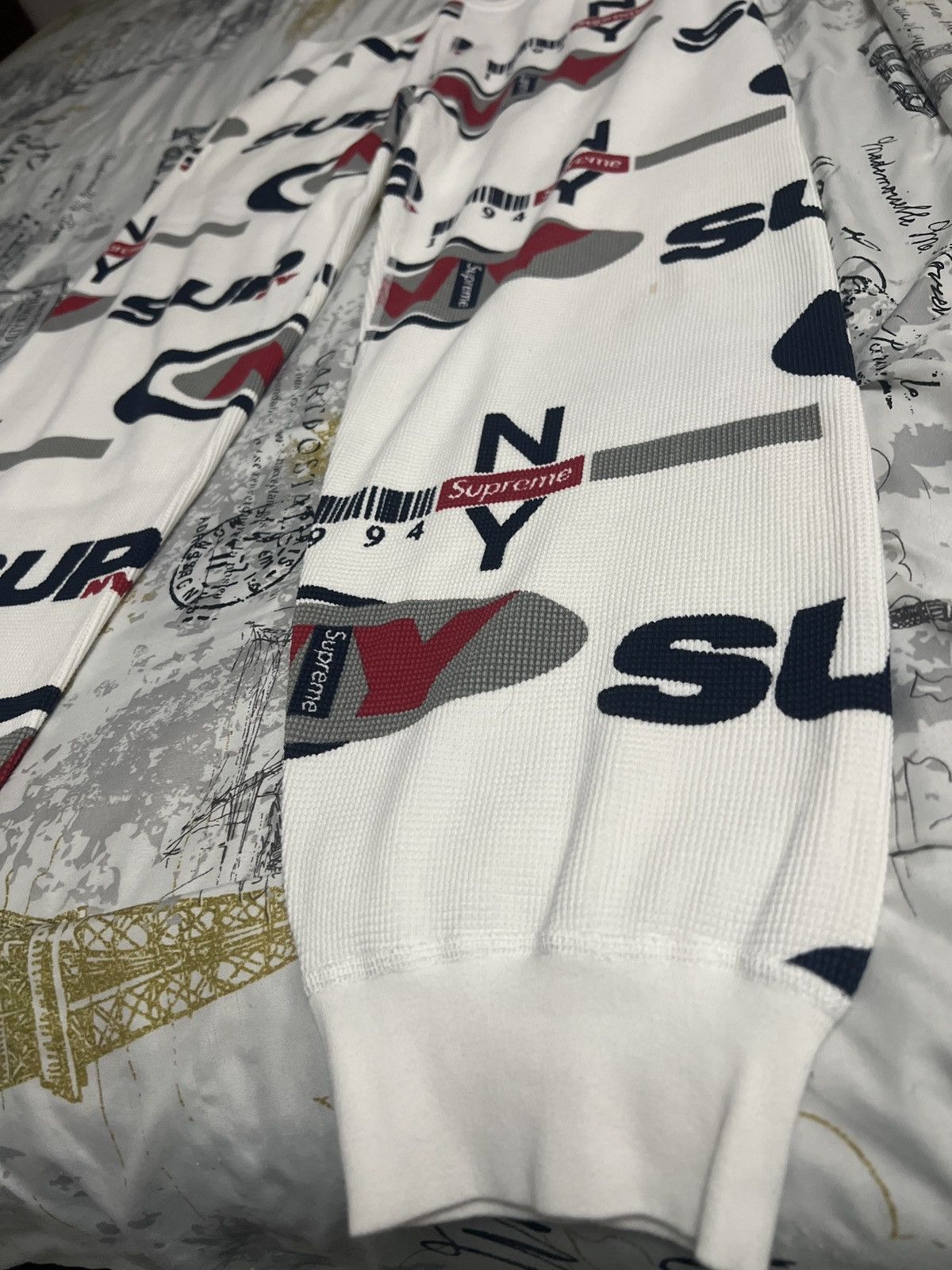 Supreme Supreme Sup NY Waffle Thermal Pant (FW18) Size US 28 / EU 44 - 17 Thumbnail