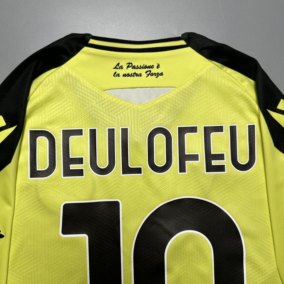 Macron UDINESE MACRON 2022/2023 FOOTBALL AWAY JERSEY #10 DEULOFEU Size US XL / EU 56 / 4 - 10 Thumbnail