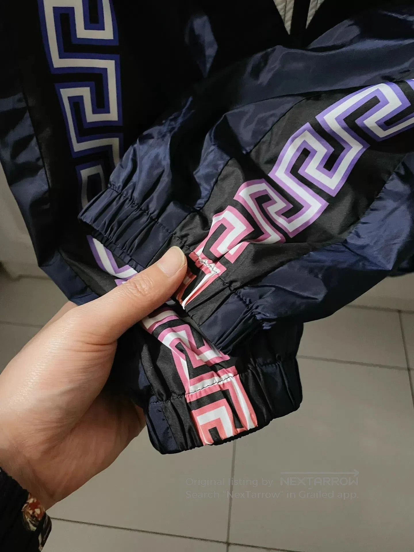 Versace Multi Color Zip-Up Light Jacket Size M. Size US M / EU 48-50 / 2 - 6 Thumbnail