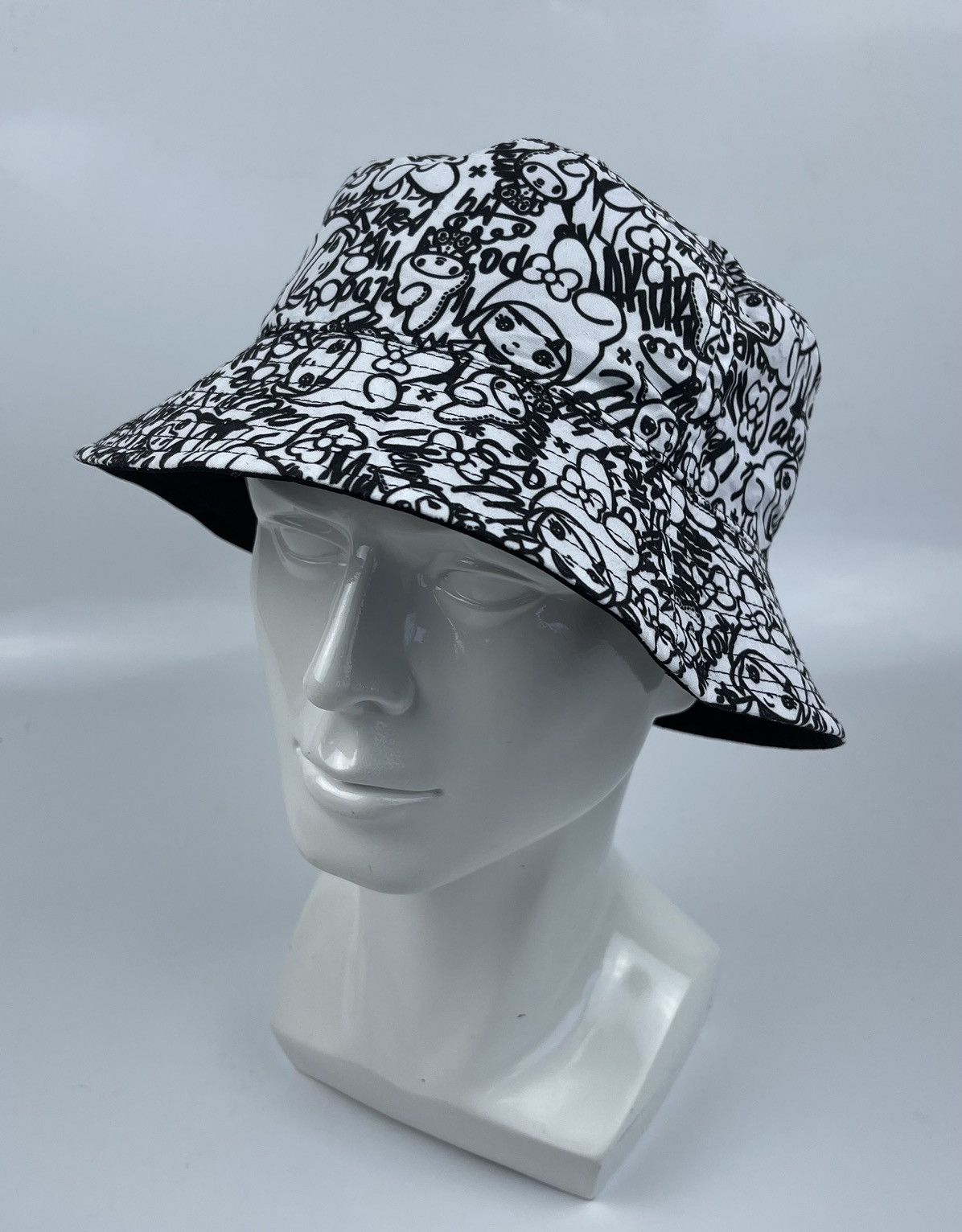 image of Anima Reversible Japan Anime Full Print Hat Bucket Hat, Men's