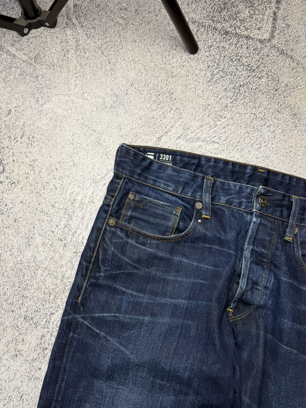 G-Star Vintage G Star Raw Denim Streetwear Jeans Japanese Y2K 32 Size US 32 / EU 48 - 14 Thumbnail