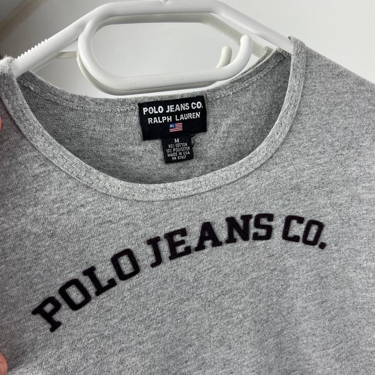 Vintage Ralph Lauren Polo Jeans Co Made In USA Big Logo Size M / US 6-8 / IT 42-44 - 3 Thumbnail