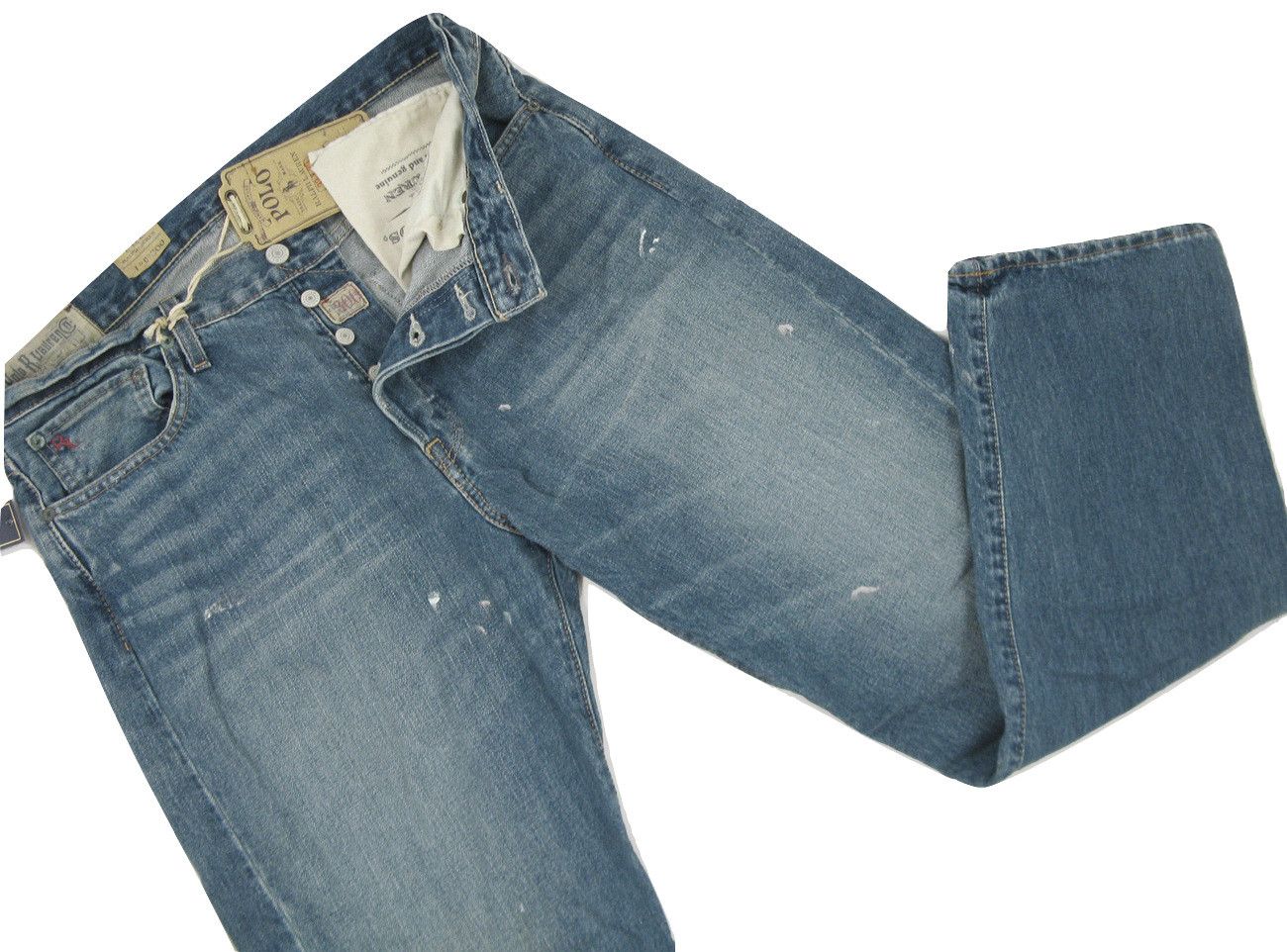 Polo Ralph Lauren NEW Vintage Polo Ralph Lauren Cortlandt 300 Jeans! 36 x 32 Size US 36 / EU 52 - 1 Thumbnail