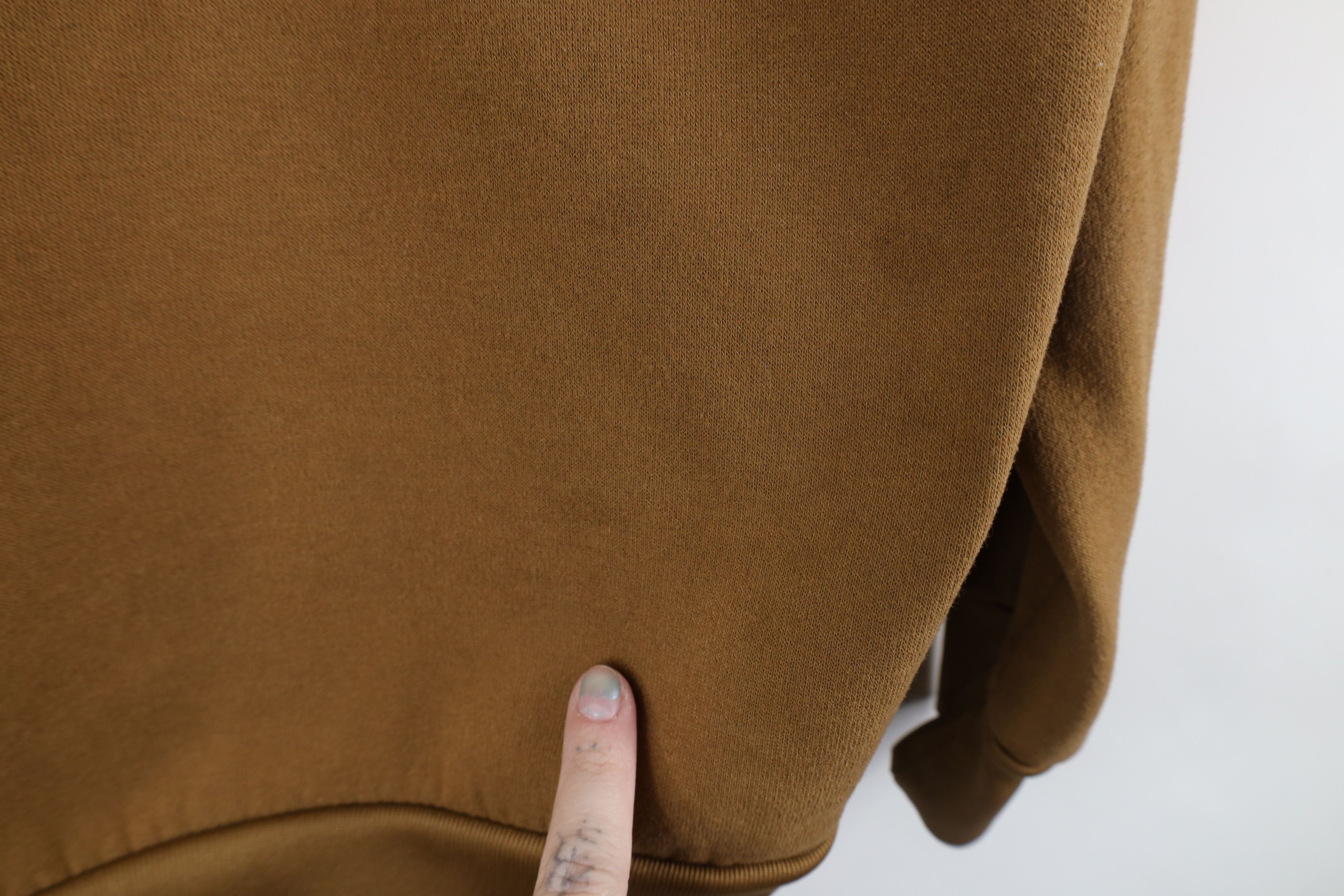 Vintage Vintage 90s Streetwear Collared Pullover Sweatshirt Brown Size US S / EU 44-46 / 1 - 7 Thumbnail