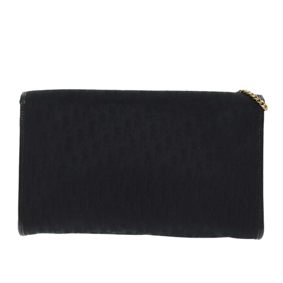 Dior DIOR Trotter Canvas Chain Shoulder Bag Black Size ONE SIZE - 3 Thumbnail