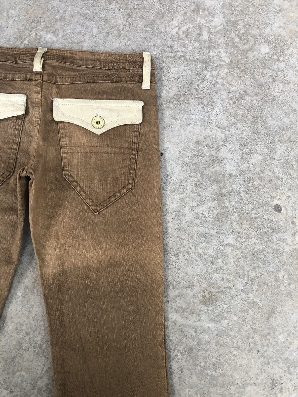 If Six Was Nine Richmond Flared Jeans Distressed Jeans Size US 31 - 12 Thumbnail