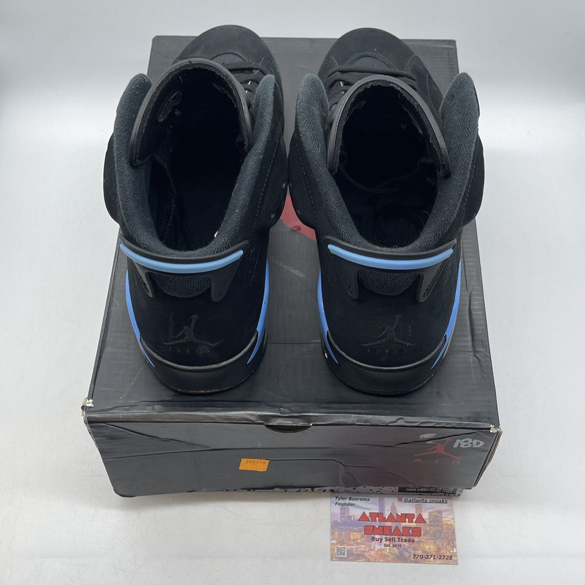 Jordan Brand Air Jordan 6 UNC Size US 9.5 / EU 42-43 - 6 Thumbnail