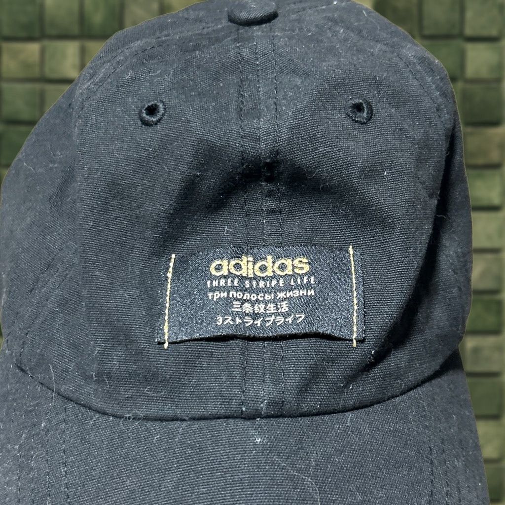 Adidas Adidas Baseball Cap Unisex Black Climalite Strapback Adjustable Hat Cap One Size Men Size ONE SIZE - 1 Thumbnail