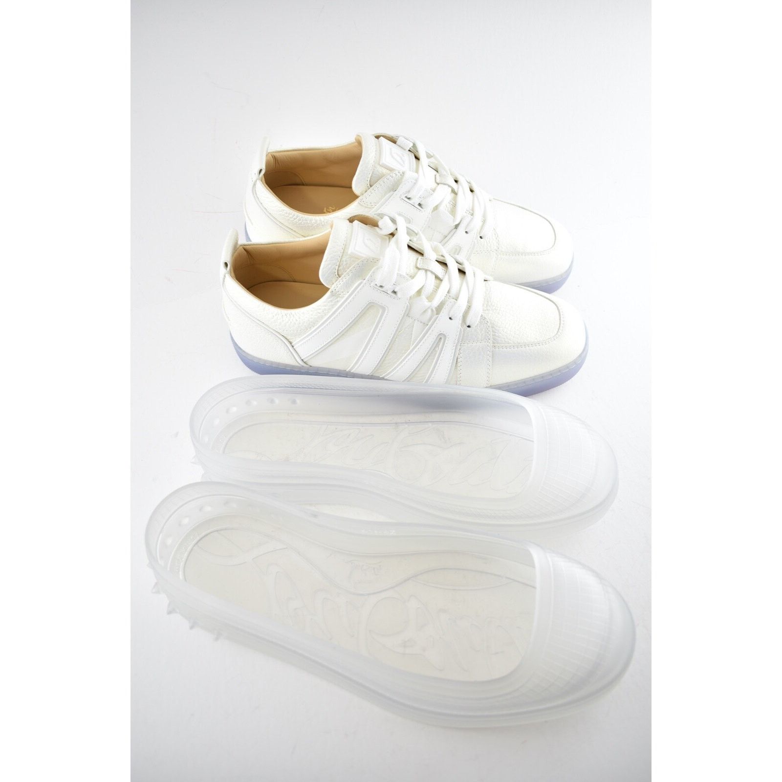 Christian Louboutin Christian Louboutin Mens Vida Viva Flat Champagne Pearl Size US 9 / EU 42 - 5 Thumbnail