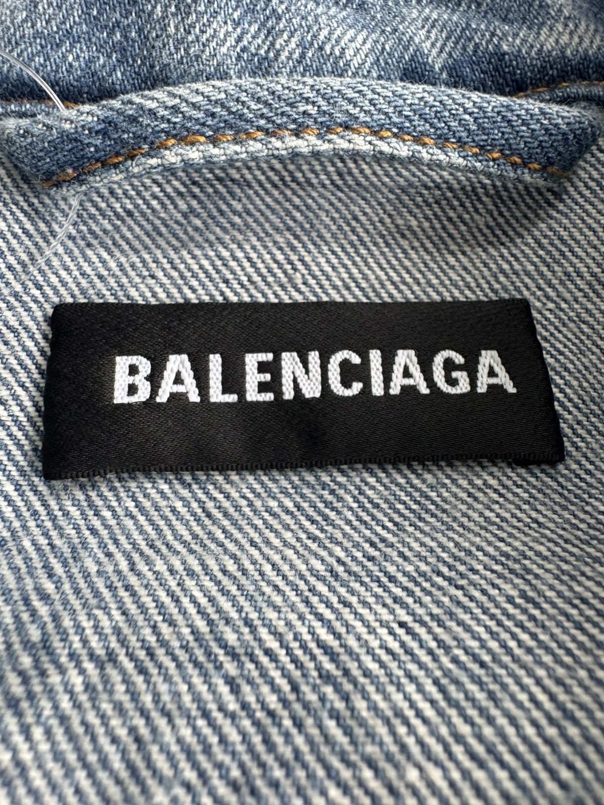 Balenciaga Balenciaga - Graffiti Denim Jacket Size US S / EU 44-46 / 1 - 12 Thumbnail