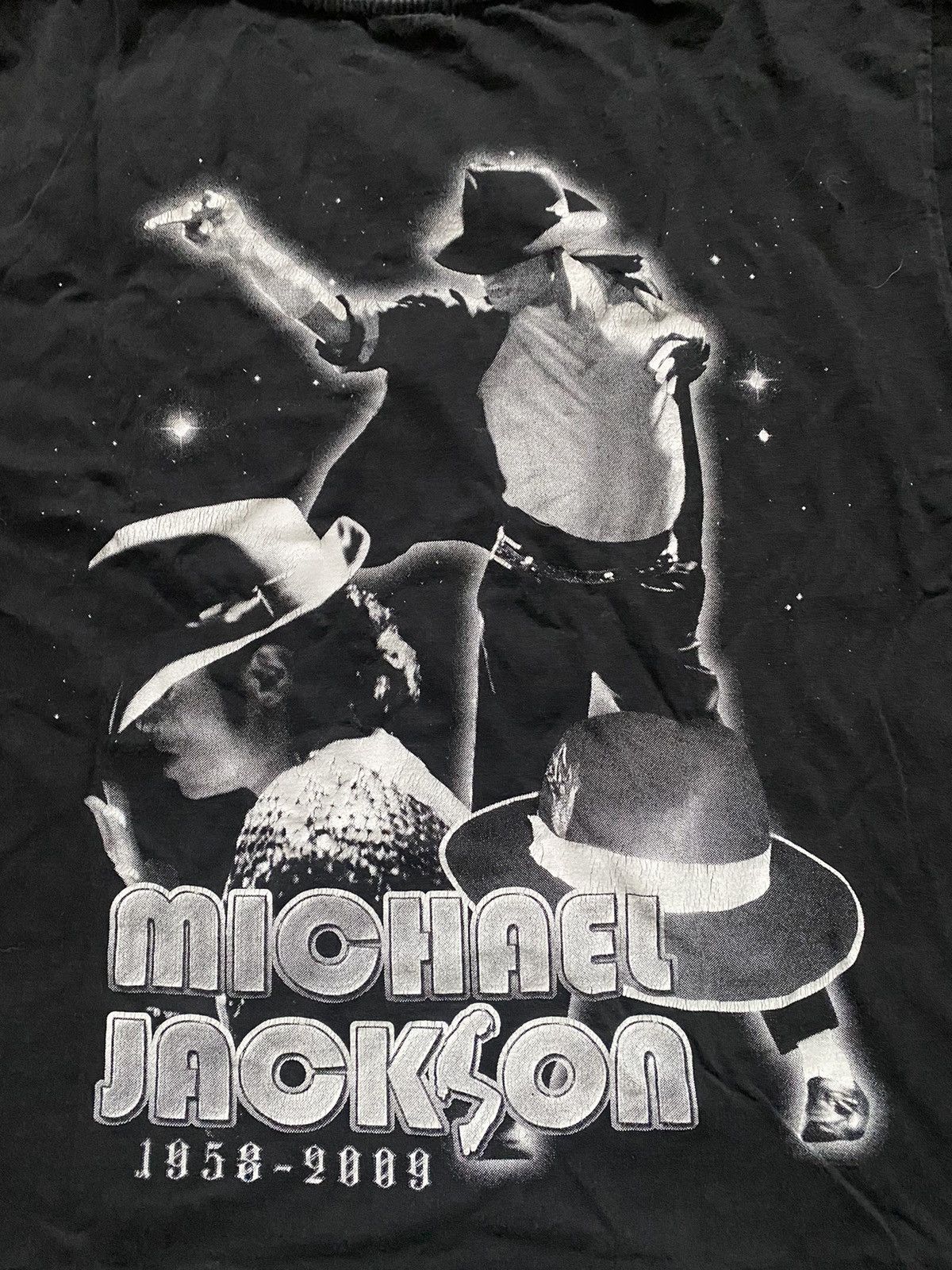 Band Tees 🇺🇸VINTAGE Michael Jackson 1958-2009 t-shirt,made in usa,retro Size US L / EU 52-54 / 3 - 6 Thumbnail