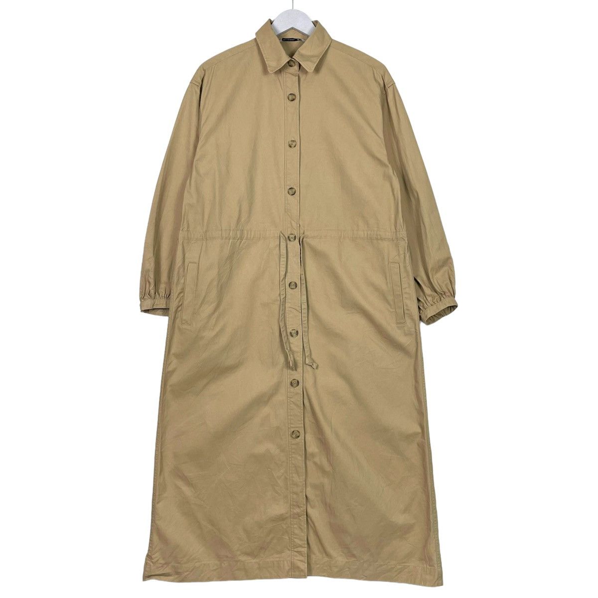 JW Anderson 💥J.W ANDERSON BEIGE LONG PARKA TRENCH JACKET Size US L / EU 52-54 / 3 - 1 Thumbnail