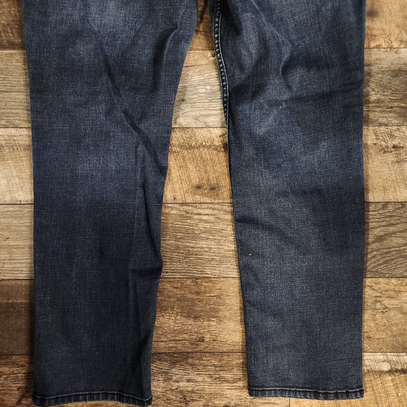Buffalo David Bitton Buffalo David Bitton Jeans Jason X Straight Stretch Denim Blue Mens 38x32 Dark Jeans Regular Stretch Mens Size US 38 / EU 54 - 7 Thumbnail