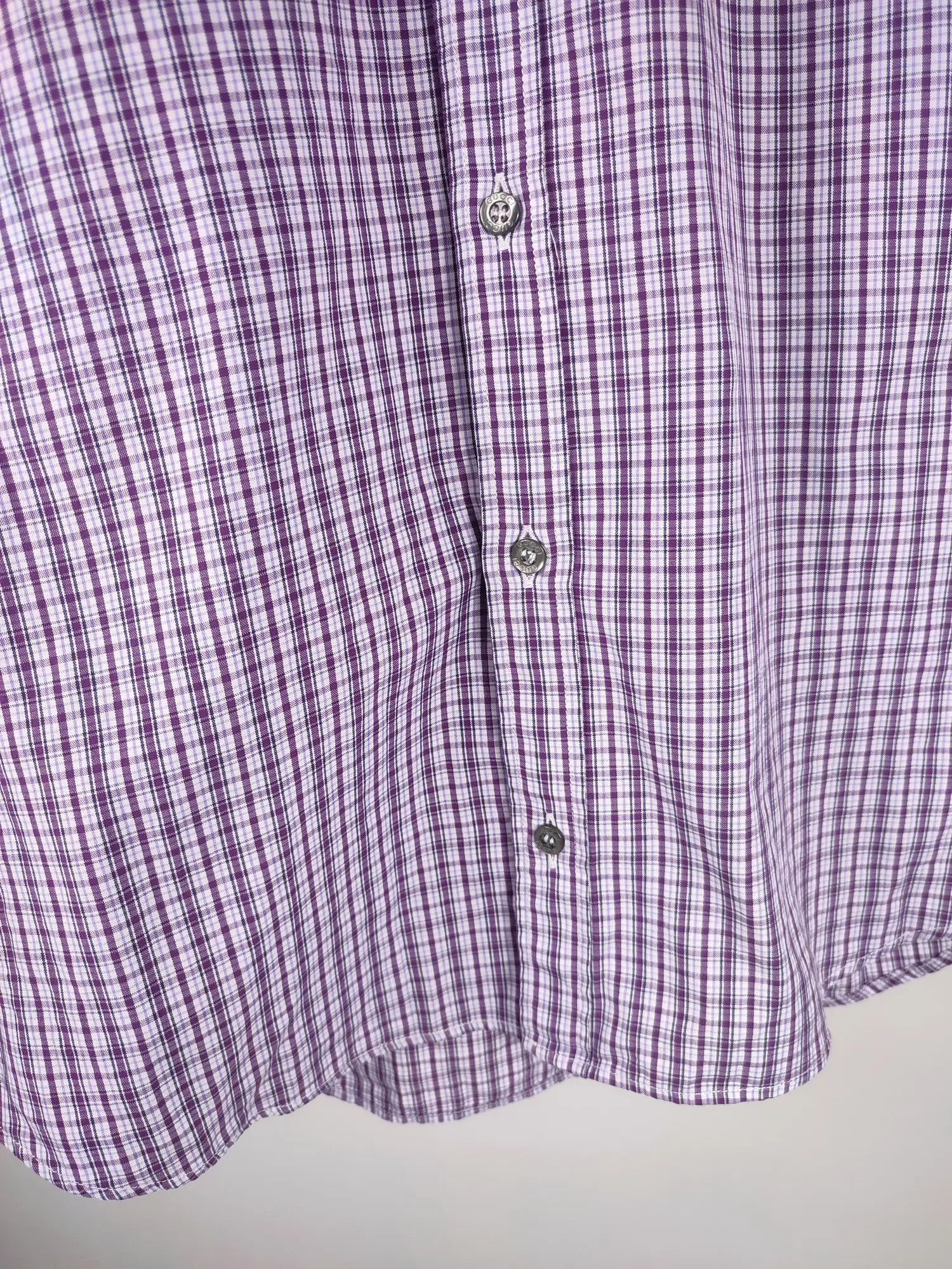 Gucci Gucci Tom Ford GG Logo Checkered Shirt Size US L / EU 52-54 / 3 - 10 Thumbnail