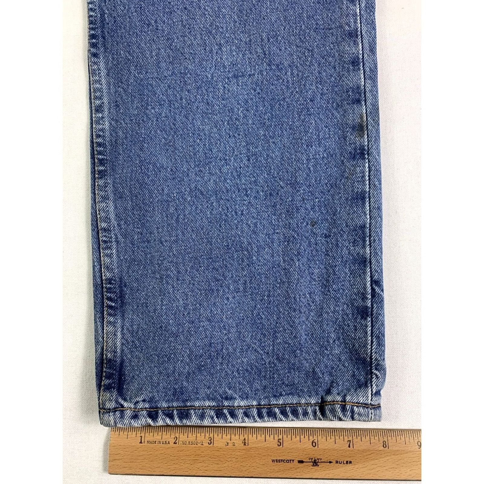 Levi's VINTAGE Levi's 501 Jeans Mens 34x29 Button Fly Blue 1998 USA 5-Pocket Regular Fit Straight Denim Shirt? Size US 34 / EU 50 - 6 Thumbnail