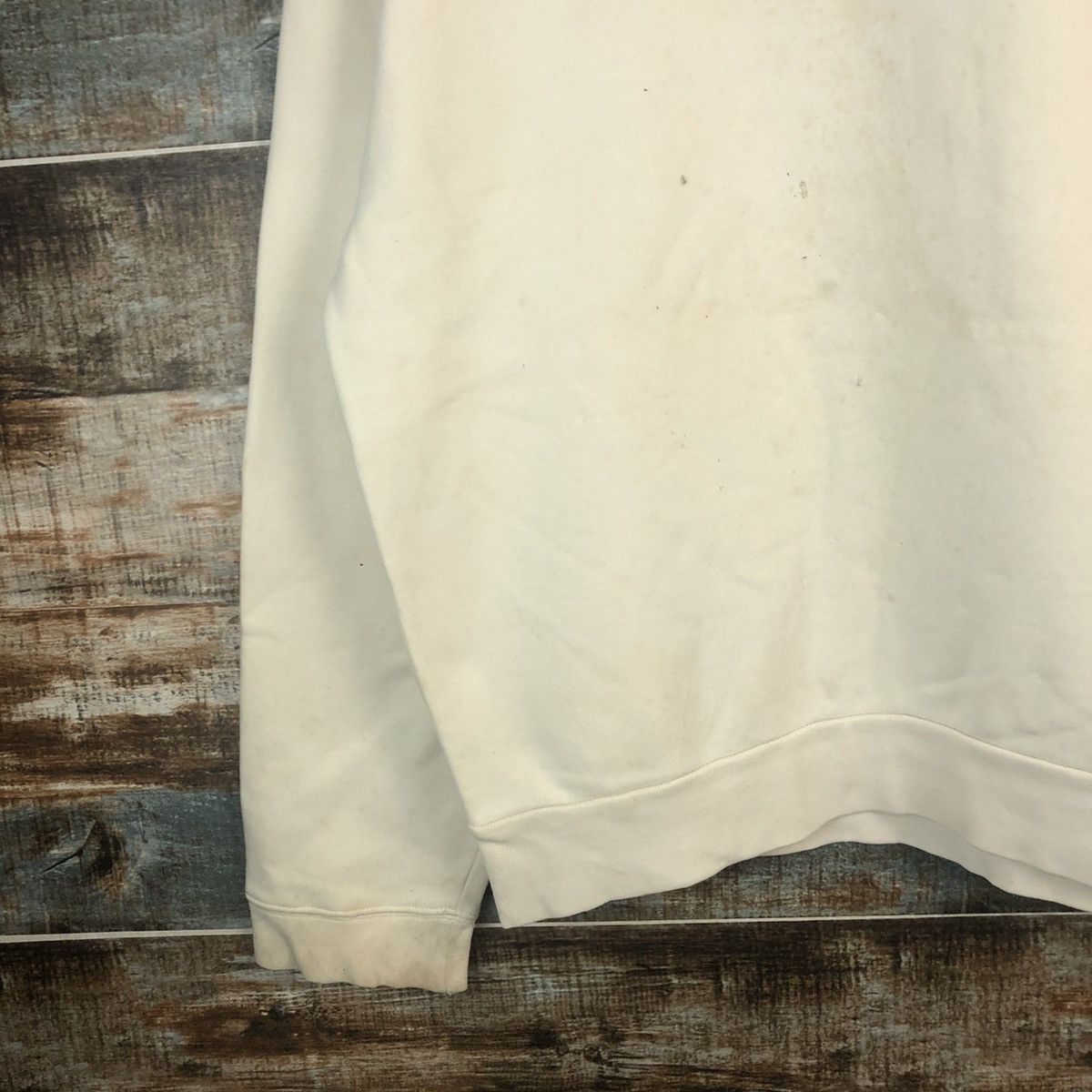 Timberland × Vintage Timberland White Sweatshirt #A1446 Size US L / EU 52-54 / 3 - 7 Thumbnail
