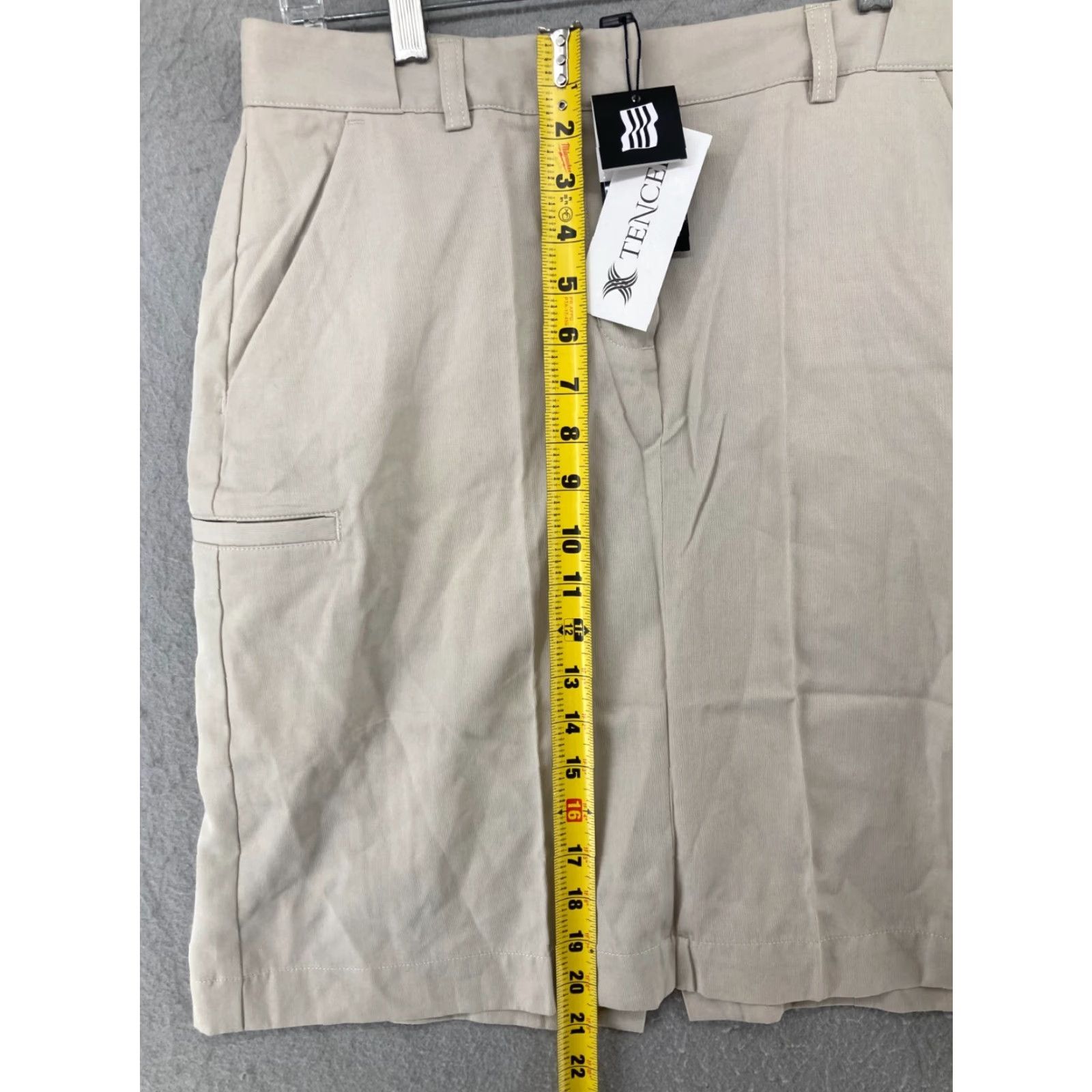 Adidas Adidas Golf Skirt Womens L Midi Khaki Tencel NWT Size 36" / US 14 / IT 50 - 4 Thumbnail