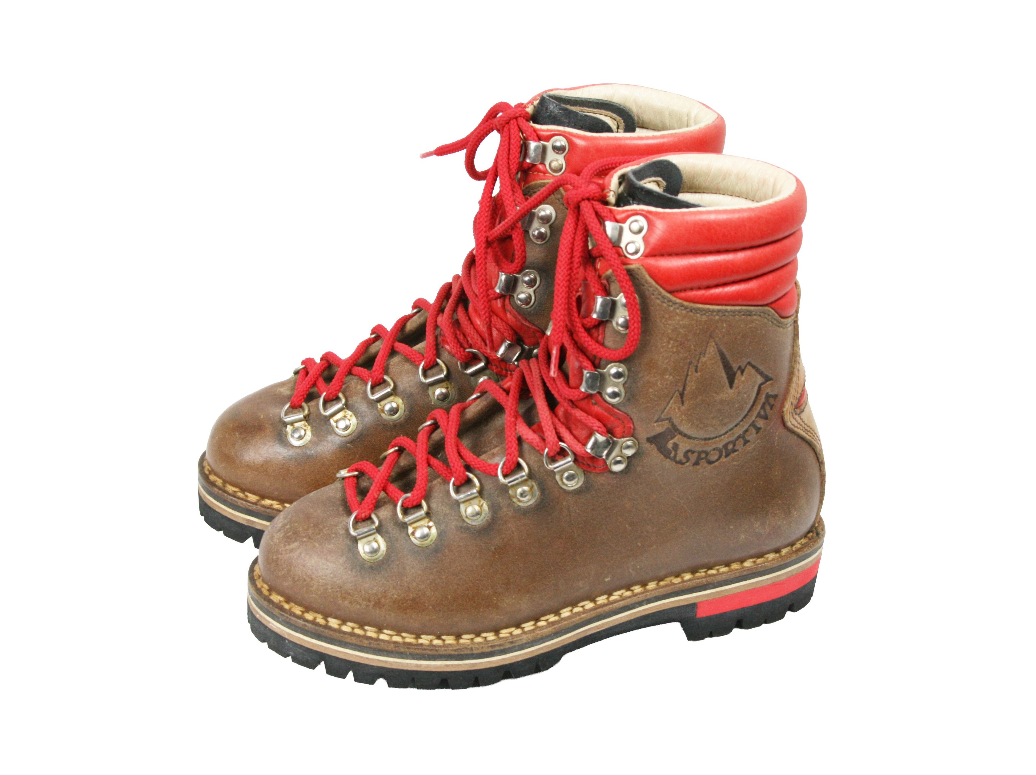 La Sportiva 00S Hiking Leather Mountain Boots Vintage Size US 9.5 / IT 39.5 - 3 Thumbnail