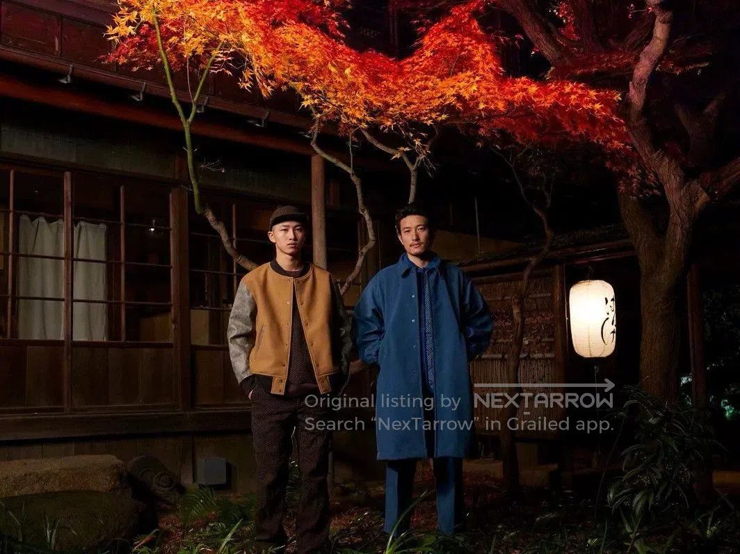 KUON KUON 19AW Indigo Dyed Trench Coat. Size US L / EU 52-54 / 3 - 6 Thumbnail
