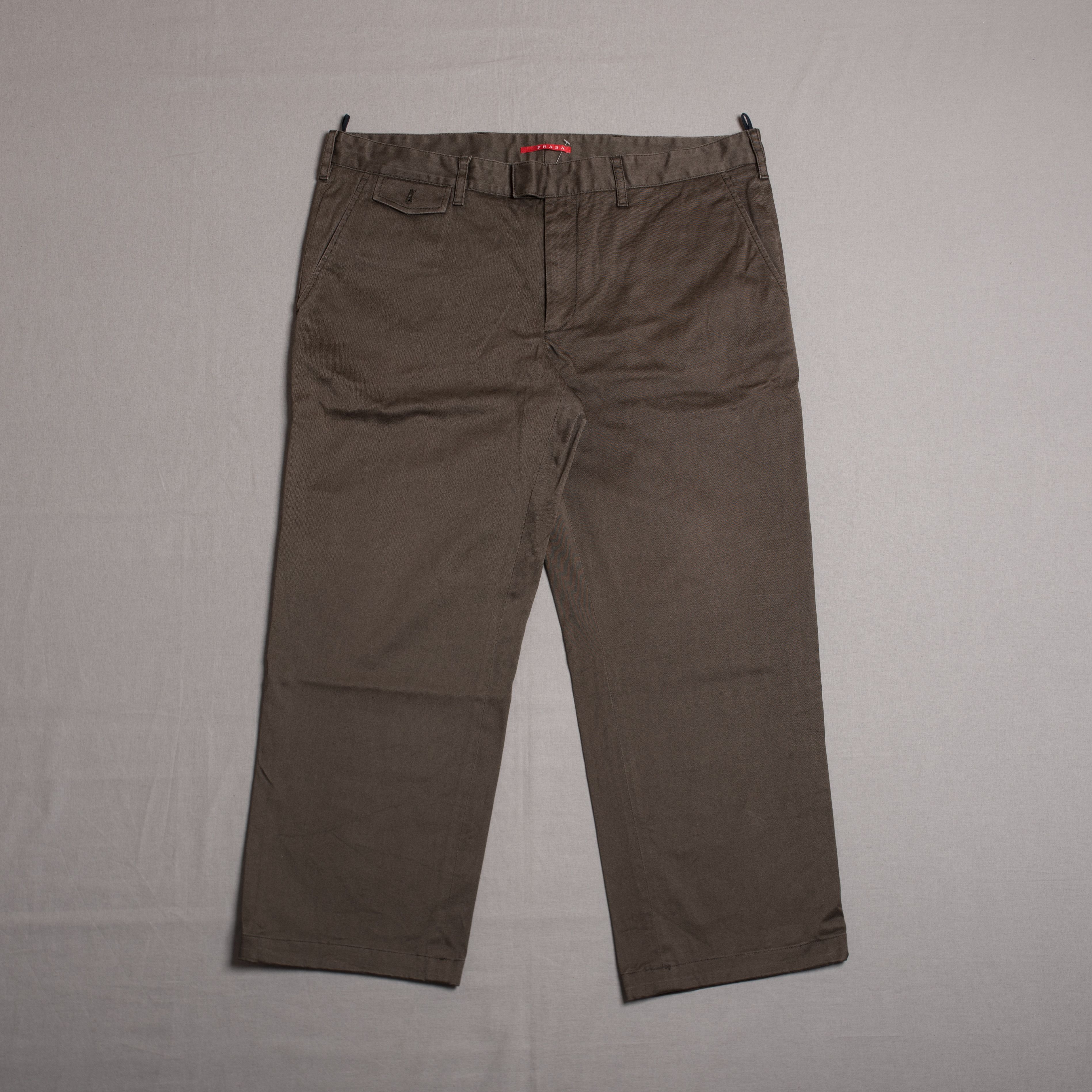 Prada × Vintage Vintage Prada Chinos Pants Size US 40 / EU 56 - 2 Thumbnail