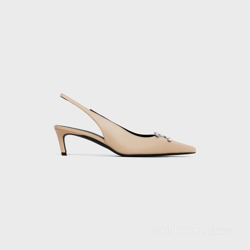 Celine alma triomphe slingback in lambskin Size US 8 / IT 38 - 1 Thumbnail