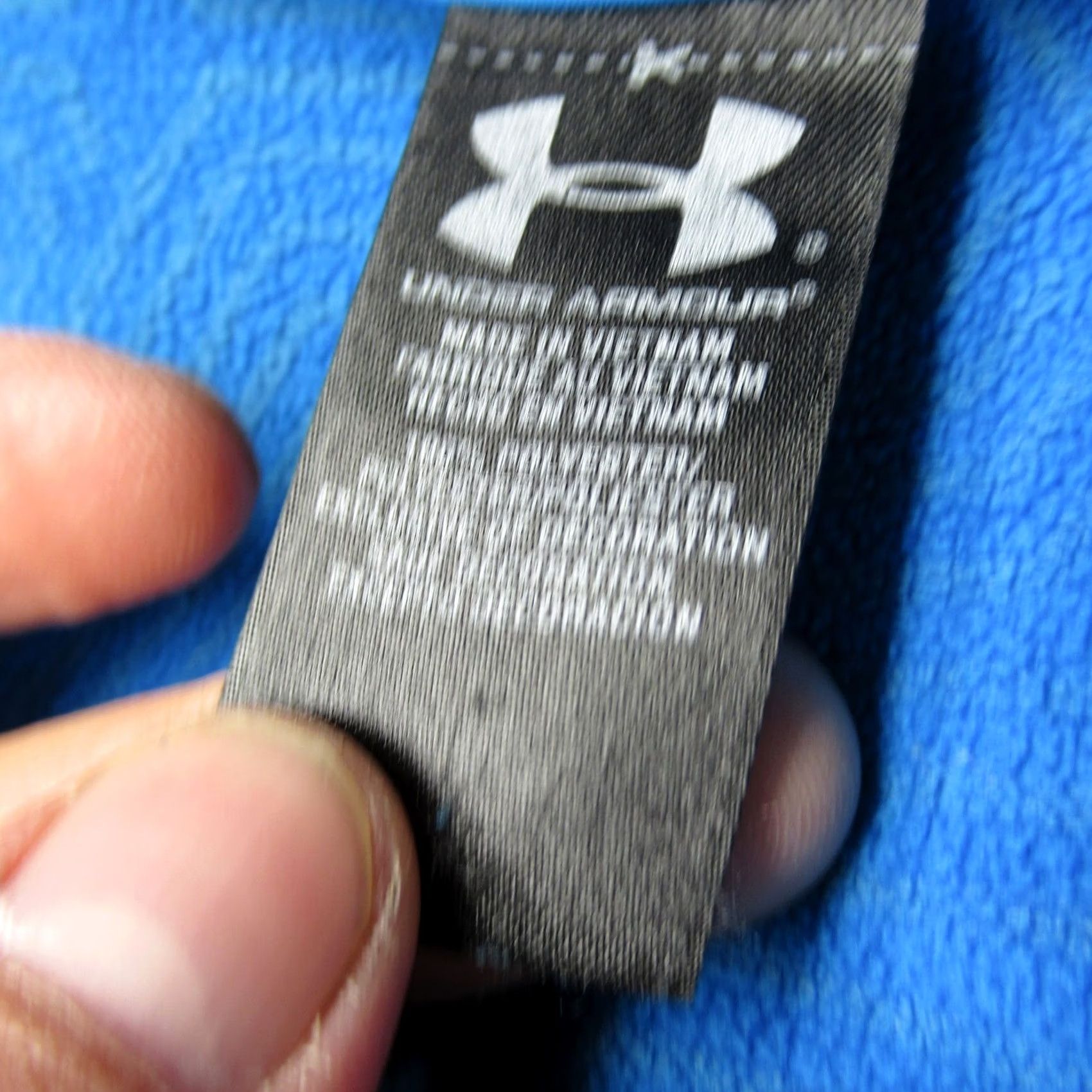 Under Armour Under Armour Storm Jacket Mens Small Blue Hooded Water Resistant Full Zip Size US S / EU 44-46 / 1 - 5 Thumbnail
