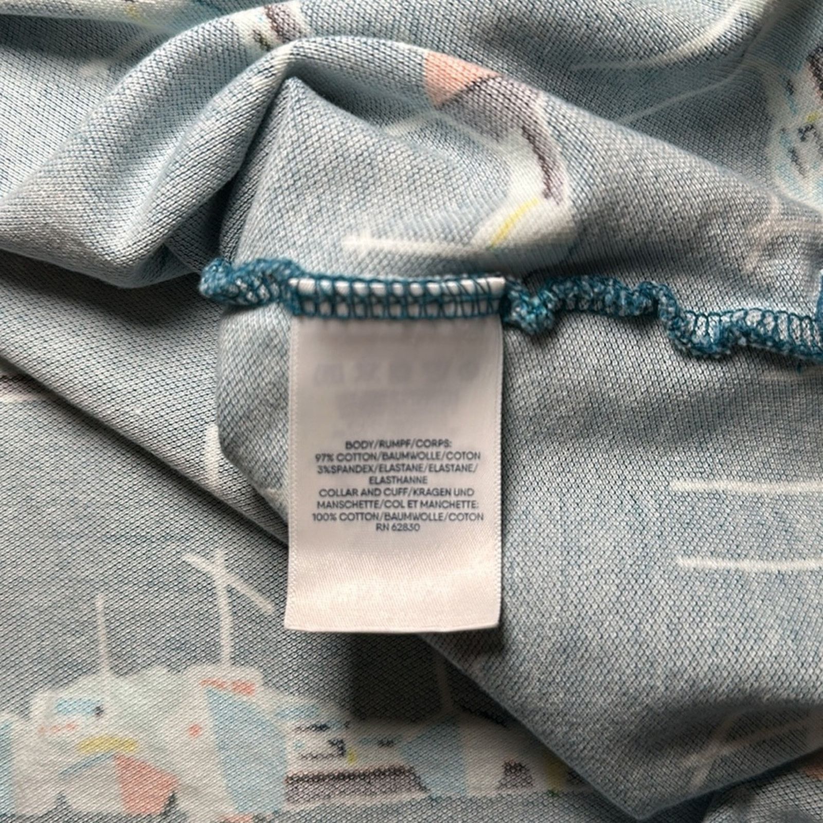Lands' End Lands’ End Traditional Fit Docked Sailboats Polo - 2XL Size US XXL / EU 58 / 5 - 6 Thumbnail