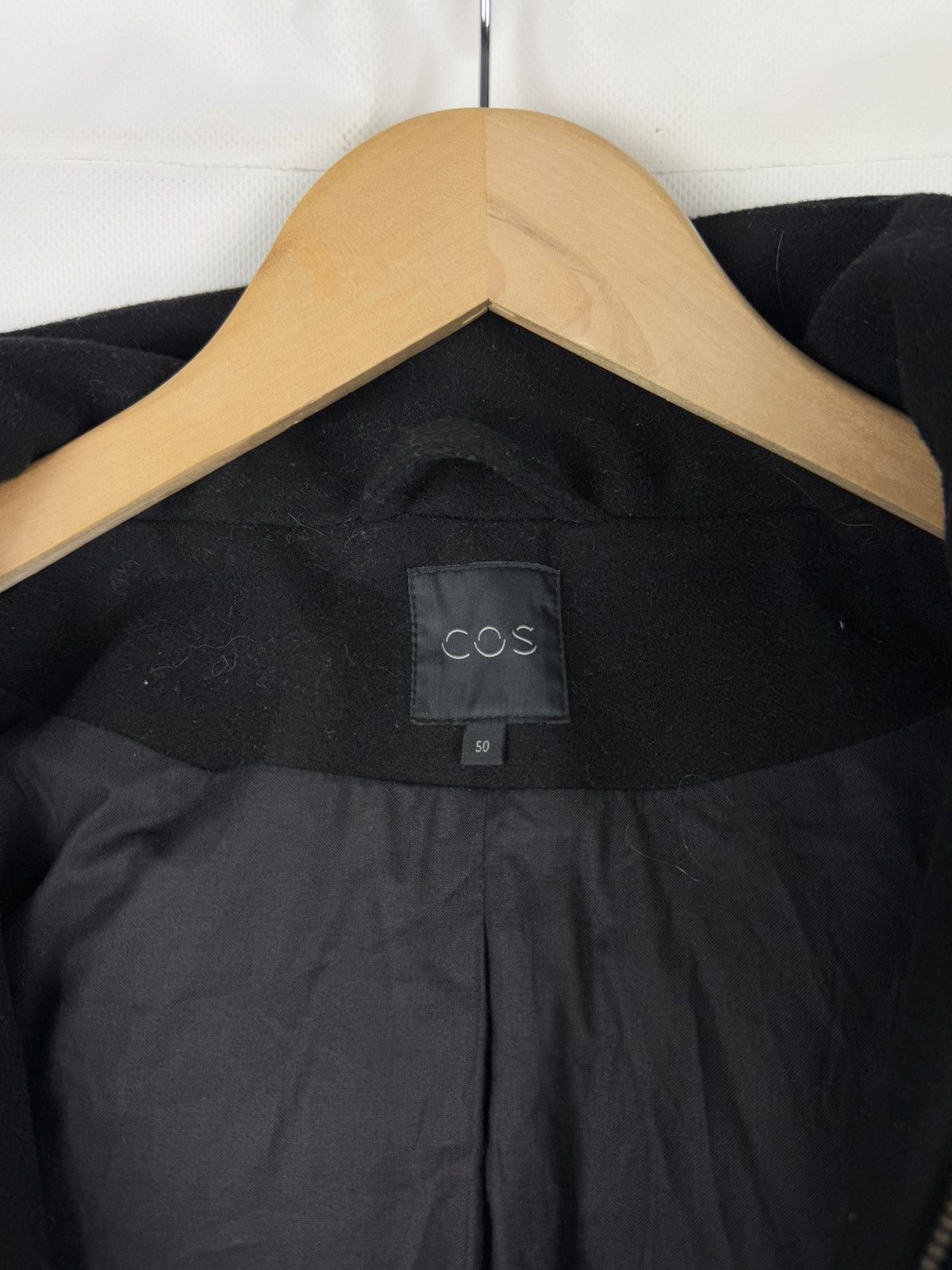 Cos Cos Men’s Wool Hooded Full Zip Jacket Size 50 Size US M / EU 48-50 / 2 - 19 Thumbnail