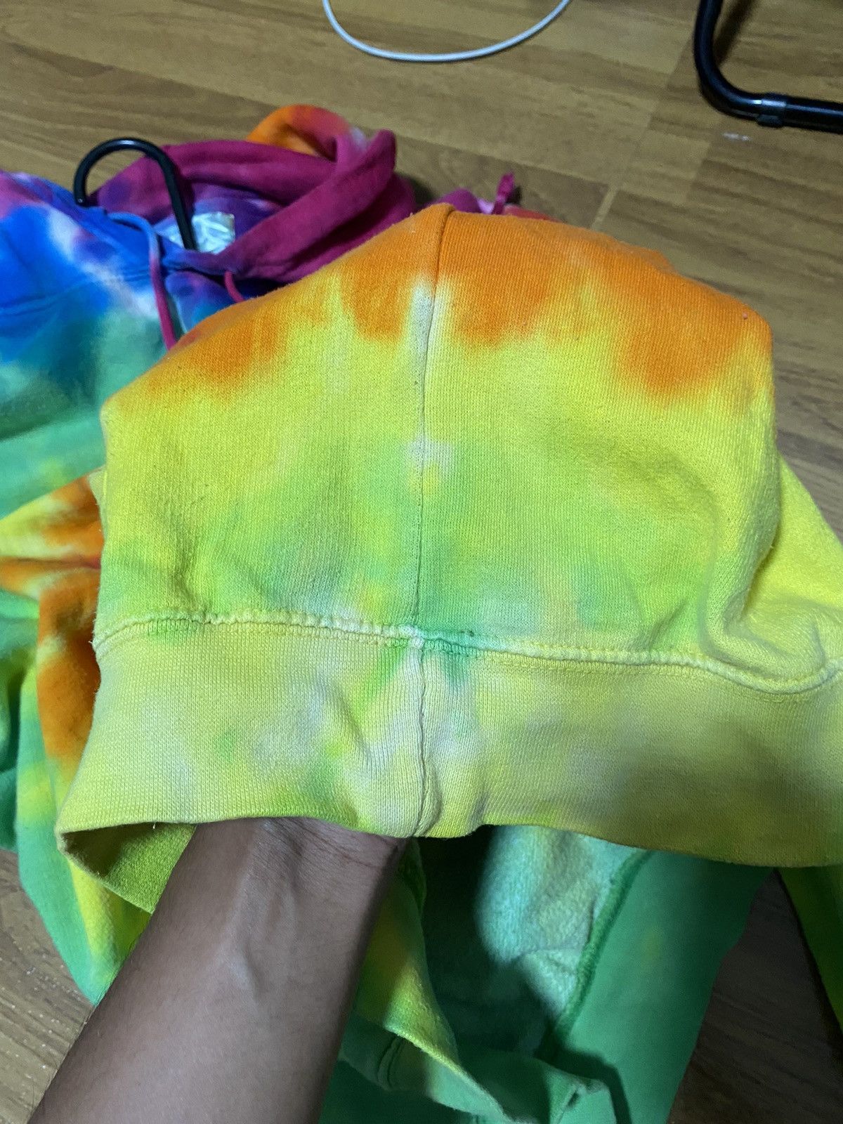 Russell Athletic VIntage Rainbow EXIST Hoodie Rare Size US M / EU 48-50 / 2 - 10 Thumbnail