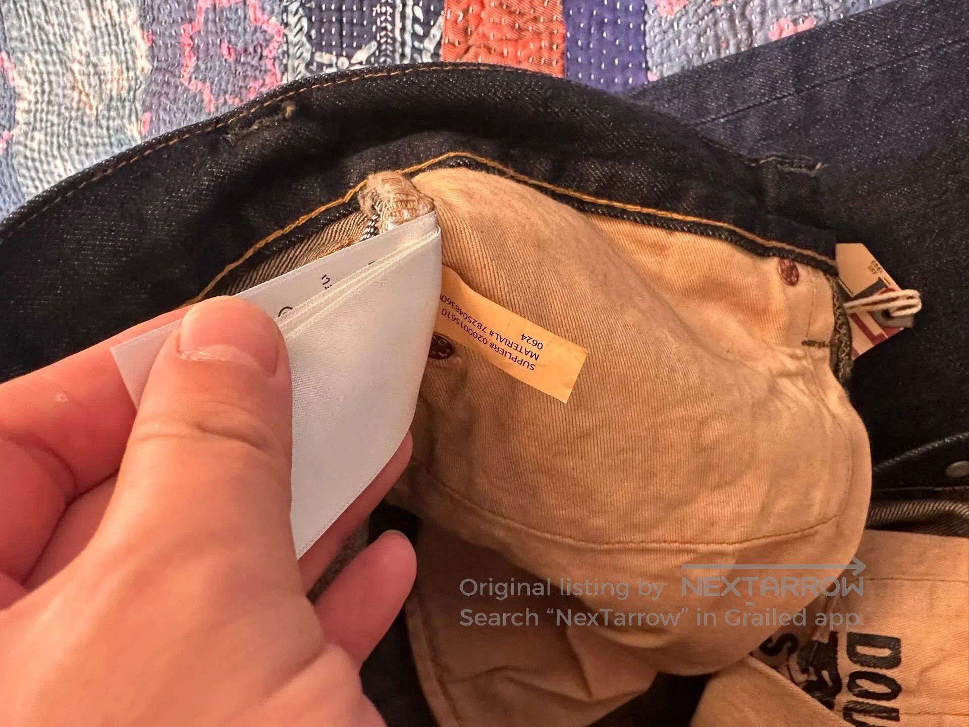 RRL Ralph Lauren RRL Straight Leg Denim Jeans. Size US 33 - 4 Thumbnail