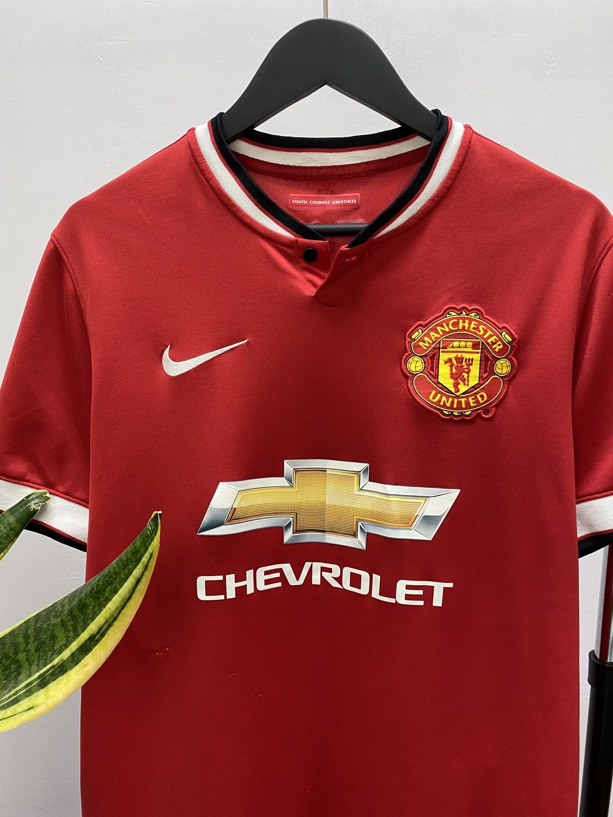 Nike Nike Manchester United 2014 2015 Home Football Shirt Jersey Size US M / EU 48-50 / 2 - 7 Thumbnail