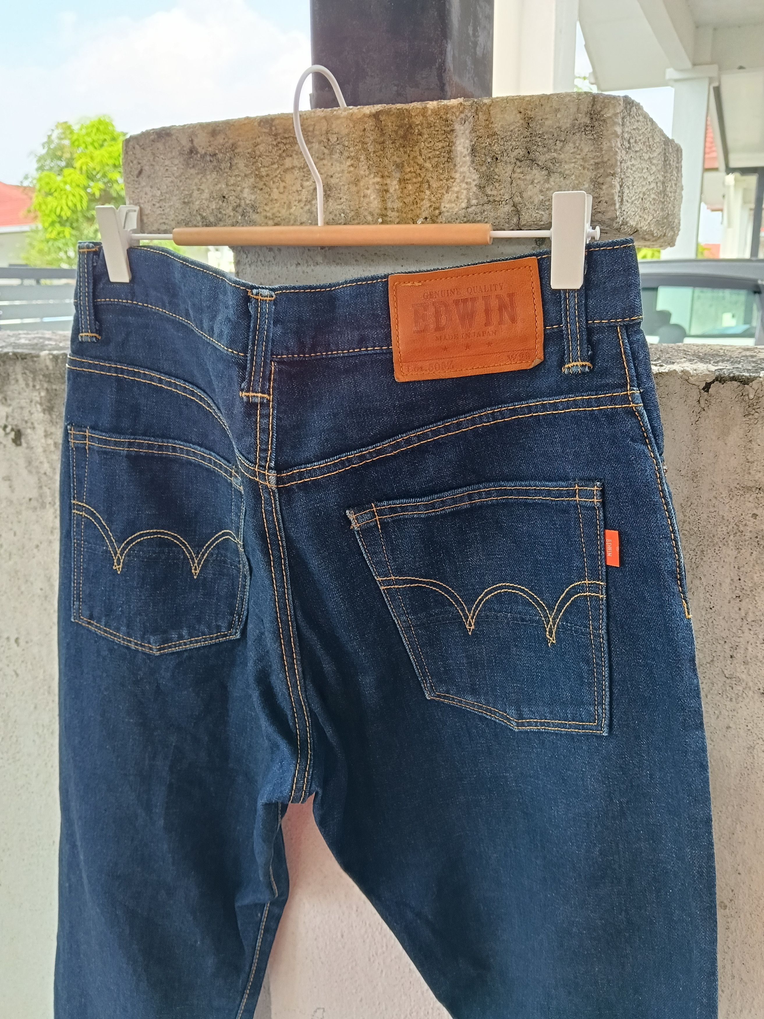 Edwin 💥 Edwin 505 Japanese Selvedge Denim💥 Size US 32 / EU 48 - 11 Thumbnail
