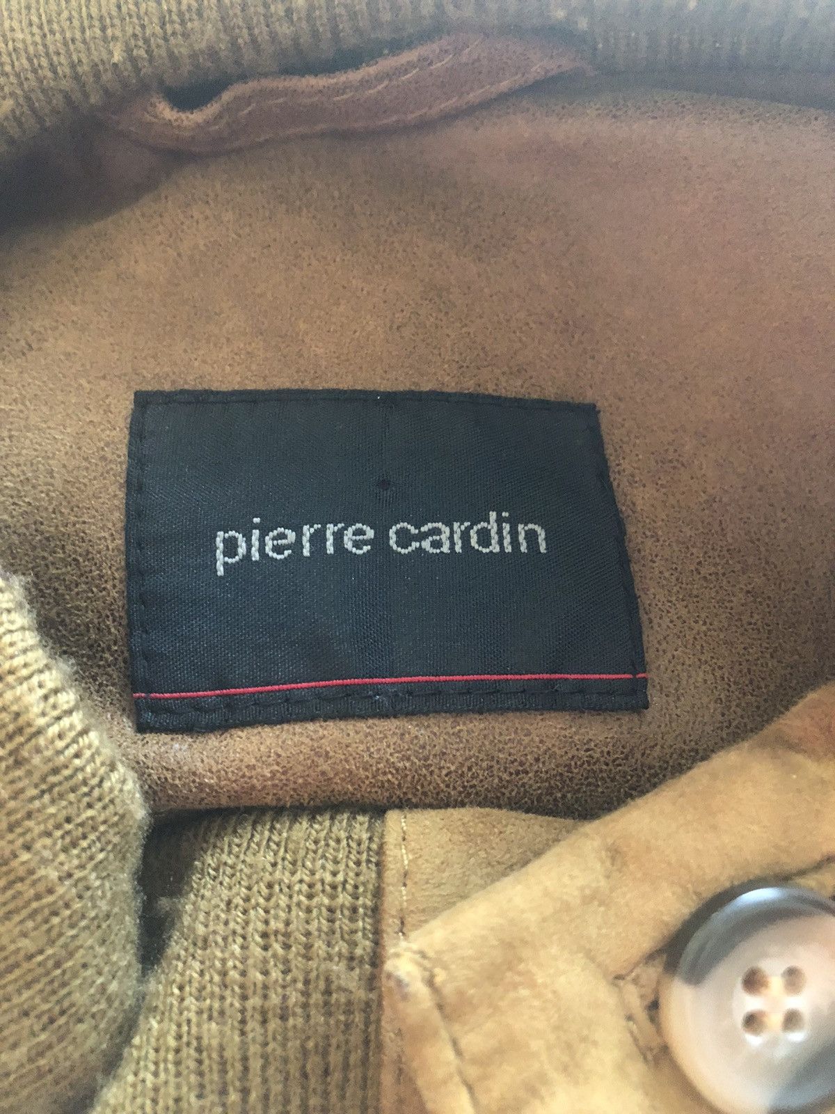 Pierre Cardin × Vintage PIERRE CARDIN VINTAGE VELOUR LEATHER JACKET Size US L / EU 52-54 / 3 - 2 Thumbnail