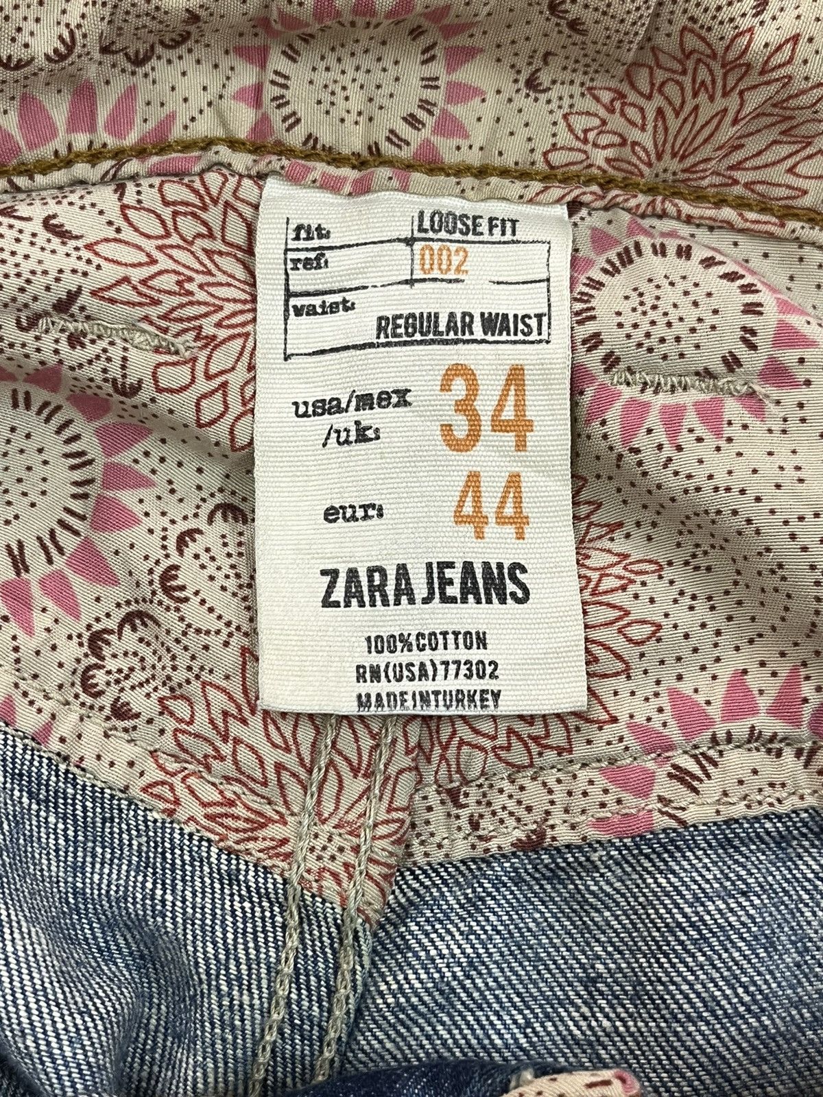 Zara Zara Jeans Mudwash Baggy Jeans Size US 35 - 9 Thumbnail