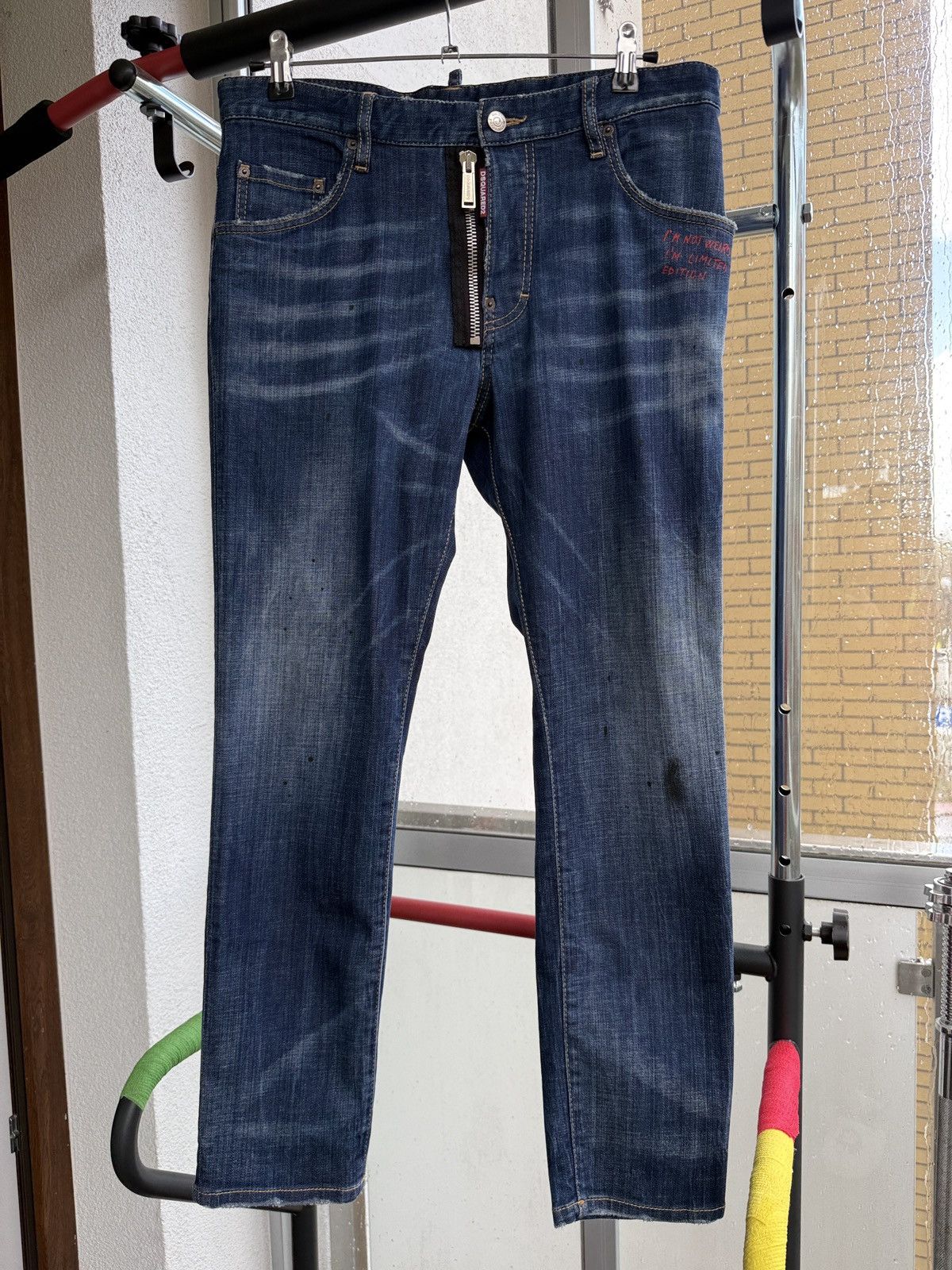 Dsquared2 Dsquared2 Jeans 'I'm not weird, I'm limited edition Size US 32 / EU 48 - 1 Thumbnail