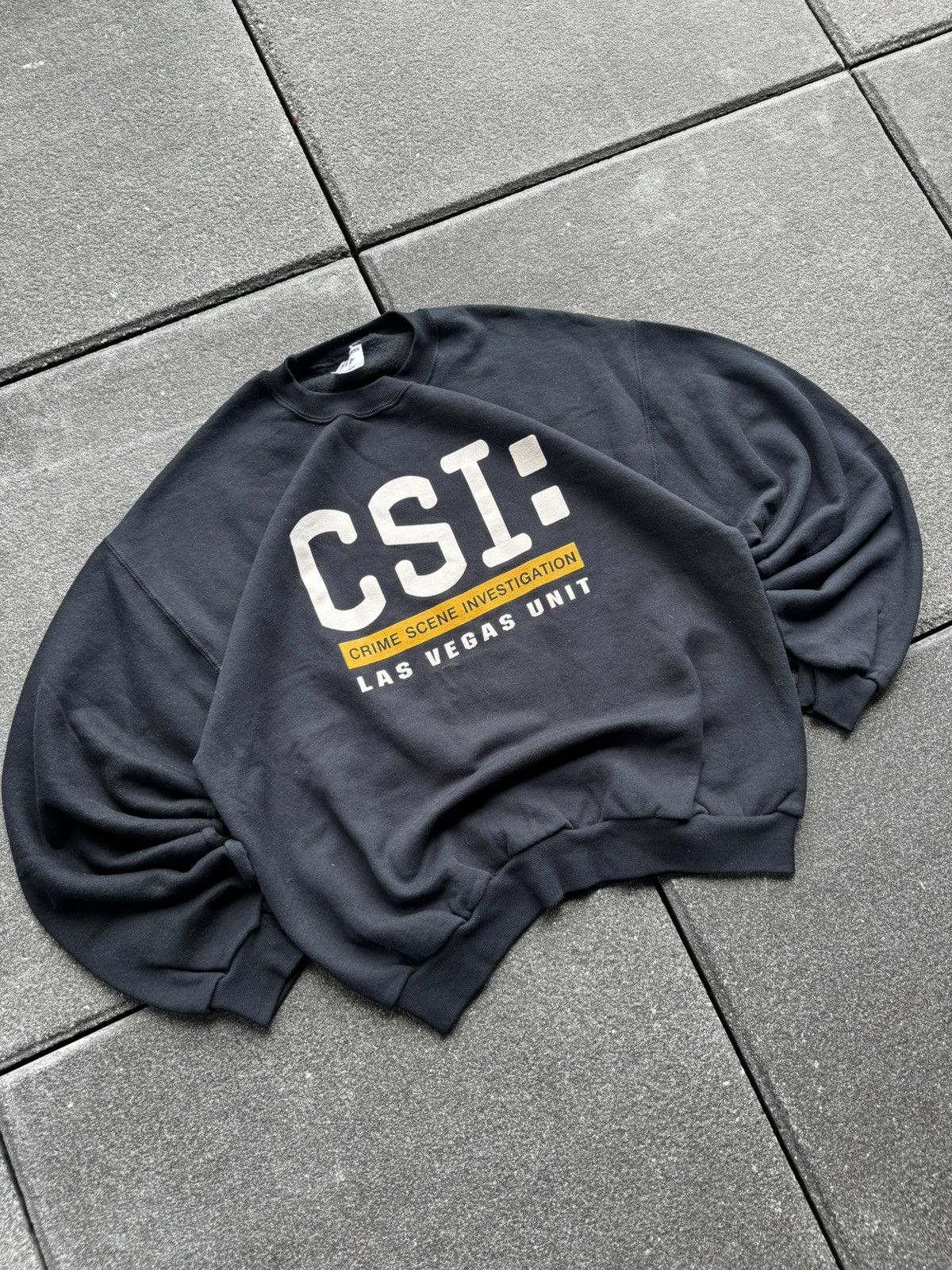 Jerzees Y2K CSI TV-Show Sweatshirt Size US L / EU 52-54 / 3 - 1 Thumbnail
