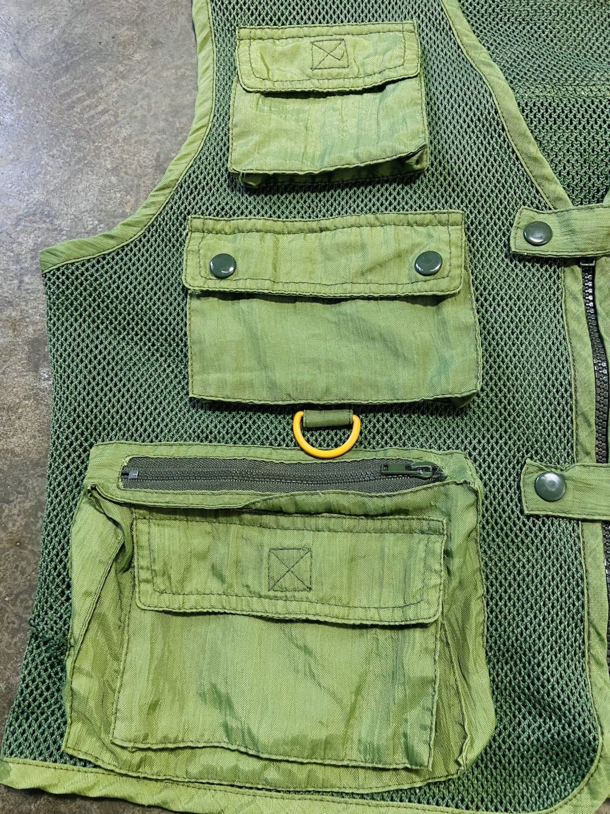 Japanese Brand Vintage Bunker Shot Tactical Mesh Vest Jacket Size US L / EU 52-54 / 3 - 4 Thumbnail