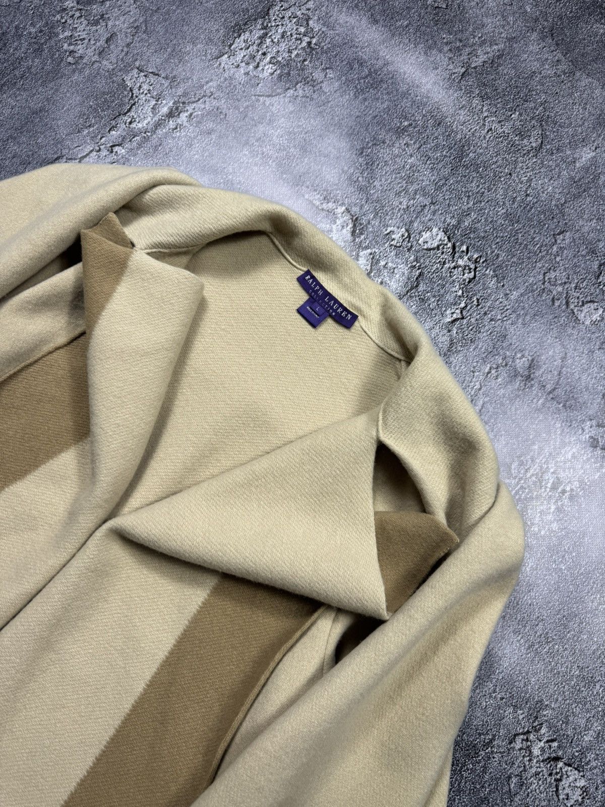 Ralph Lauren Purple Label Ralph Lauren Purple Label Wool–Cashmere Cape Size L / US 10 / IT 46 - 3 Thumbnail