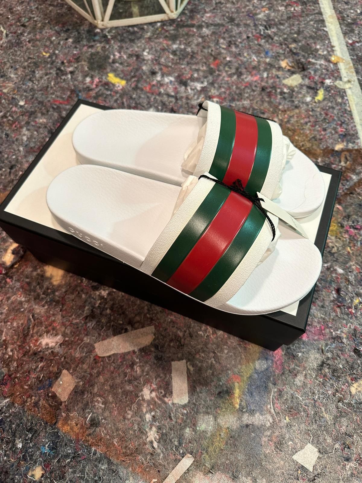 Gucci Gucci Logo Slip On OG Color, Sz.45 Size US 12 / EU 45 - 1 Thumbnail