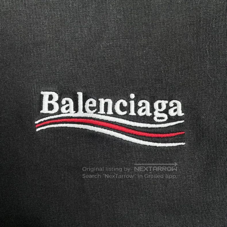 Balenciaga Balenciaga Coke embroidery loose fit short-sleeve T-shirt Size US M / EU 48-50 / 2 - 3 Thumbnail