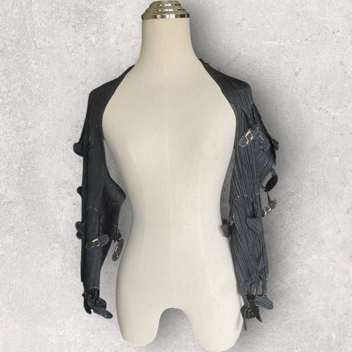 Issey Miyake Pleat Please Music Note Jacket Size M / US 6-8 / IT 42-44 - 3 Thumbnail