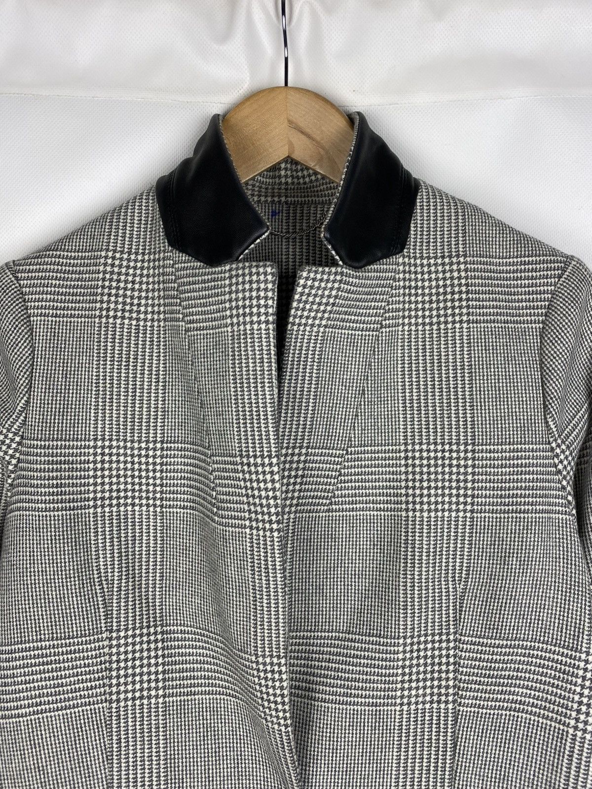 Allsaints Allsaints Leni Coat Ladies Wool Check Jacket size US 6 EU 38 Size M / US 6-8 / IT 42-44 - 7 Thumbnail