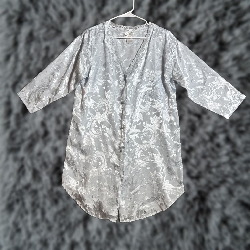 Vintage **Vintage 80s Adonna Floral Lace Nightgown Womens Medium Romantic** User: Vintage 80s Adonna Floral Lace Nightgown Womens Medium Romantic Size ONE SIZE - 1 Thumbnail